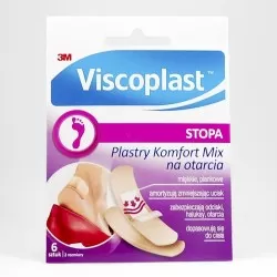 Plaster Viscoplast Stopa komfort mix na otarcia