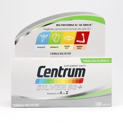 Centrum Silver 50+, 100 tabletek