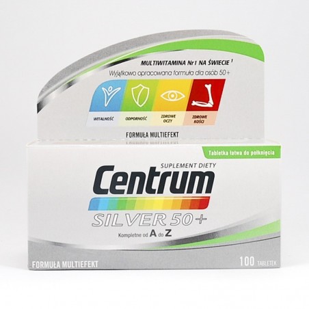Centrum Silver 50+, 100 tabletek
