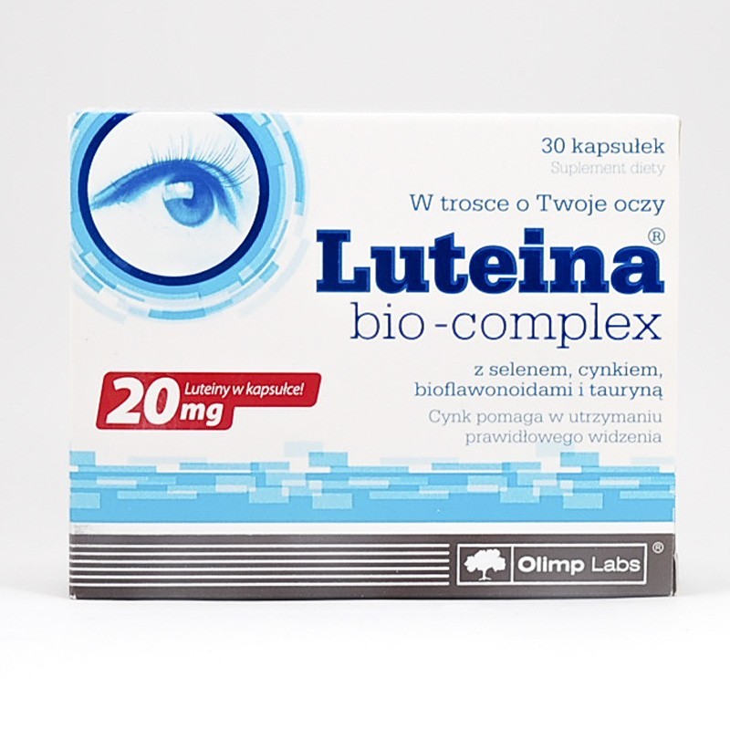  Luteina Bio-Complex 30 kaps. blistry