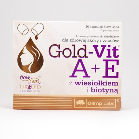  Gold-Vit A+E 30 kaps blistry PL 