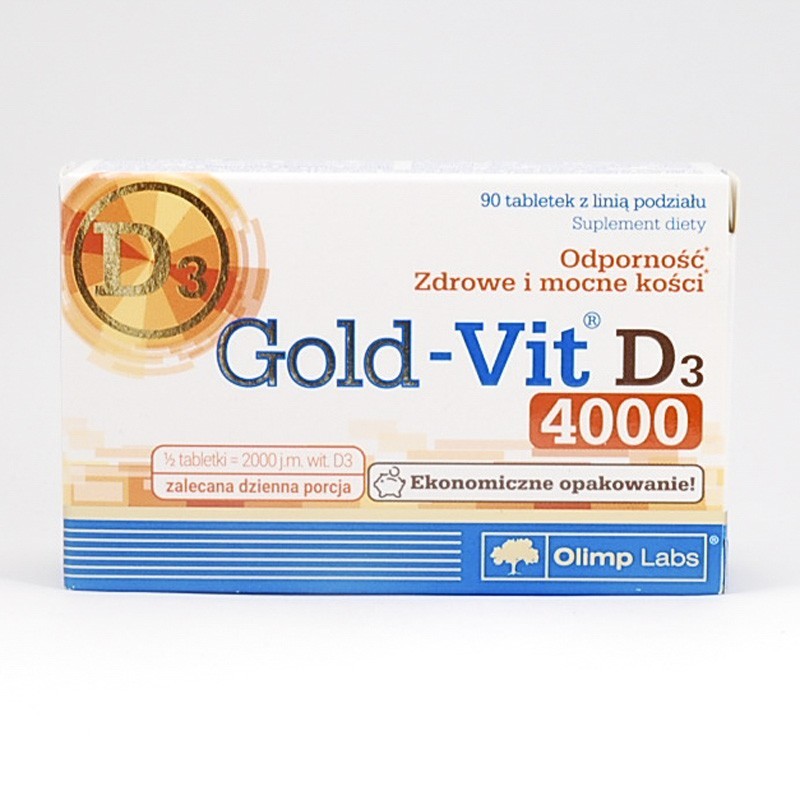  Gold-Vit D3 4000 90 tabl PL  