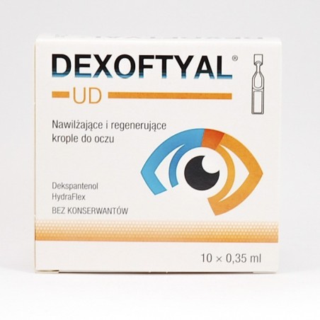  Dexyoftyal UD krople do oczu, 10 minimsów 