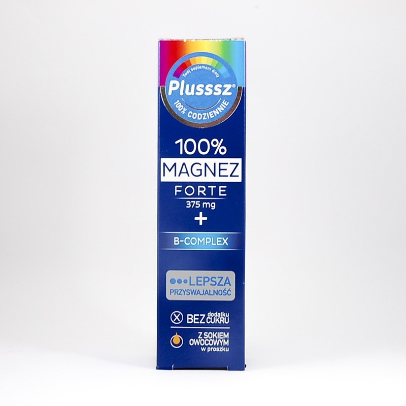  Plusssz 100% magnez forte + B complex