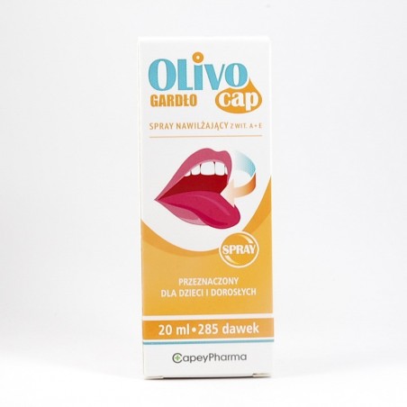  Olivocap gardło spray z wit A+E 