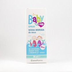 Babycap spray woda morska do nosa 1 m+
