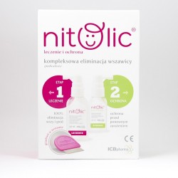 Pipi Nitolic zestaw leczenie i ochrona przeciw wszawicy