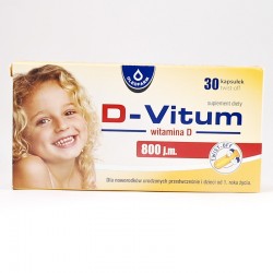 D-Vitum witamina D 800 j.m.