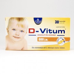 D-Vitum witamina D dla niemowląt 600 j.m.