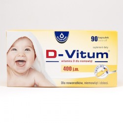 D-Vitum witamina D dla niemowląt 400 j.m.