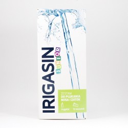 Irigasin Junior zestaw do irygacji butelka i 12 saszetek