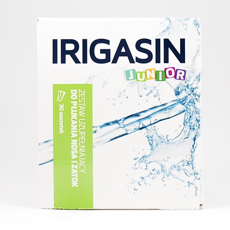  Irigasin Junior zestaw uzupełniający 30 saszetek