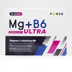 Mg+B6 ultra 60 tabletek