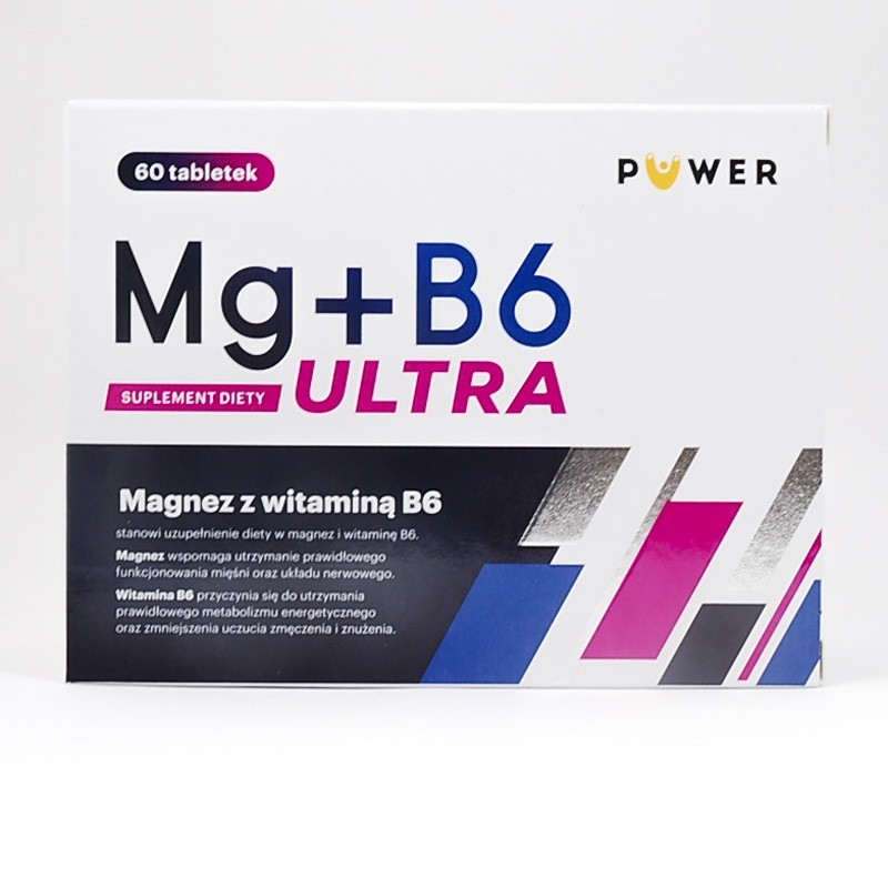  Mg+B6 ultra 60 tabletek