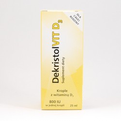 DekristolVit D3 krople z witaminą D3 800IU