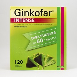 Ginkofar Intense 120 tabletek