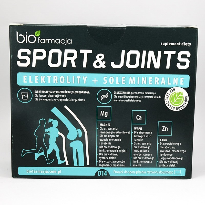  Sport & Joints elektrolity i sole mineralne 14 saszetek