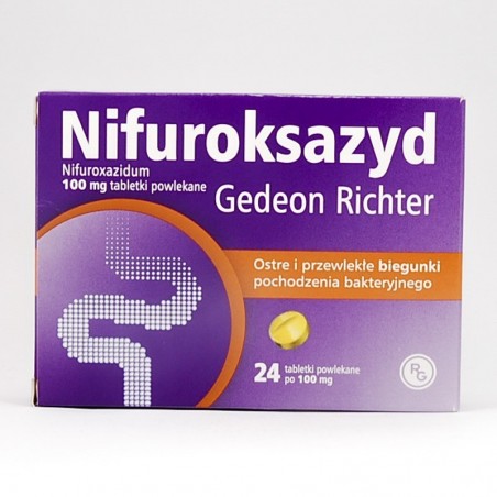Nifuroksazyd 100 mg Nifuroksazyd 100 mg