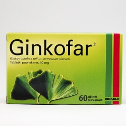 Ginkofar 60 tabletek