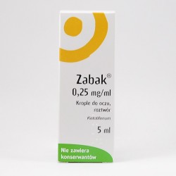 Zabak krople do oczu 0