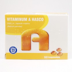 Vitaminum A Hasco 50 kapsułek