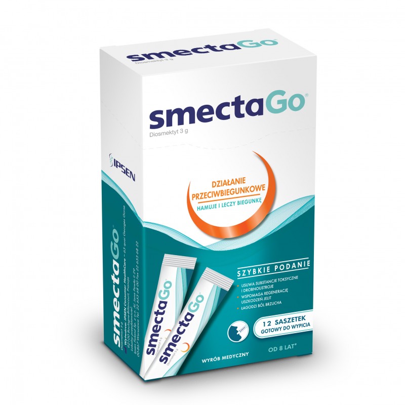 Smecta Go 12 saszetek 