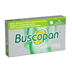 Buscopan 10 mg, 10 tabletek powlekanych