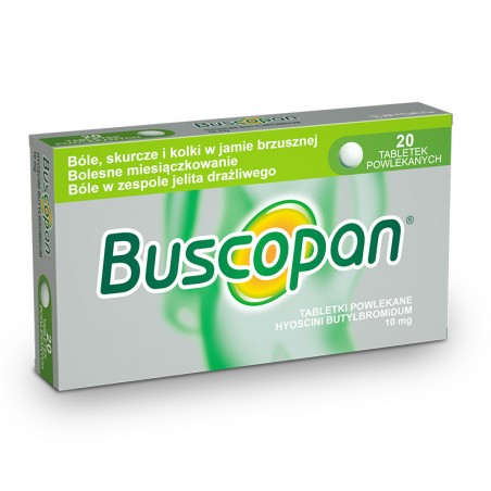  Buscopan 20 tabletek 