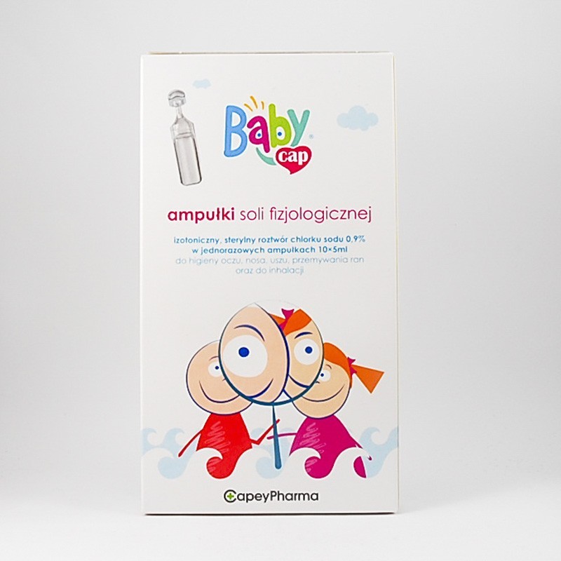  Babycap ampułki soli fizjologicznej