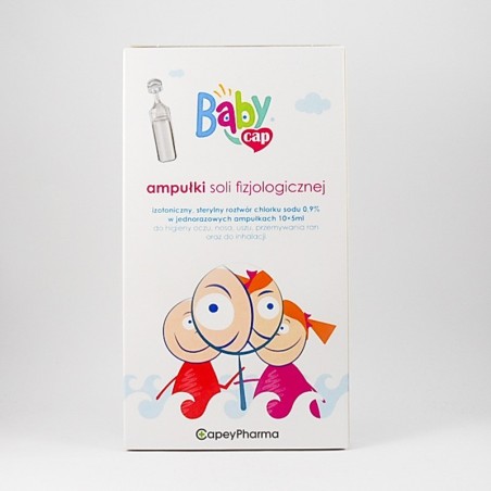 Babycap ampułki soli fizjologicznej