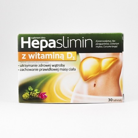 Hepaslimin z witaminą D3 Hepaslimin z witaminą D3