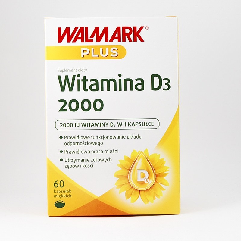  Witamina D3 2000 Walmark Plus