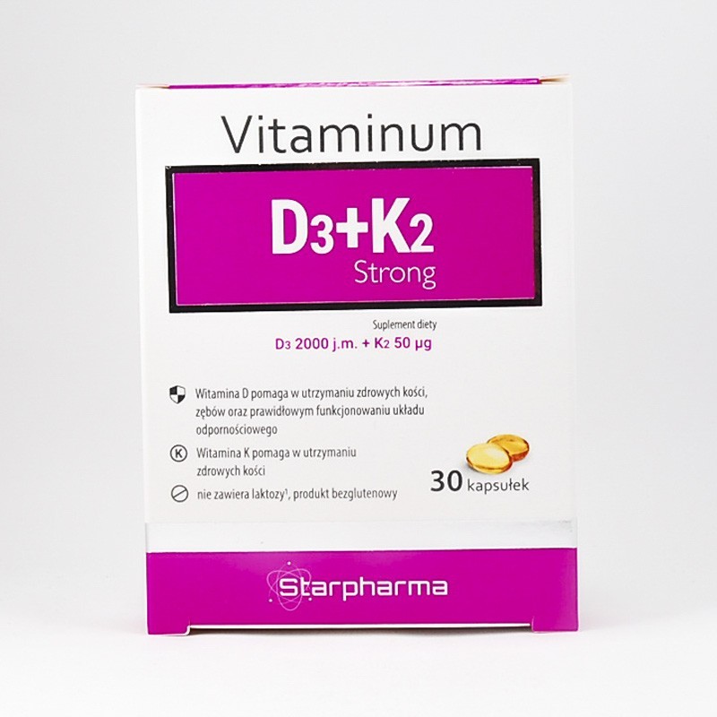  Vitaminum D3+K2 Strong