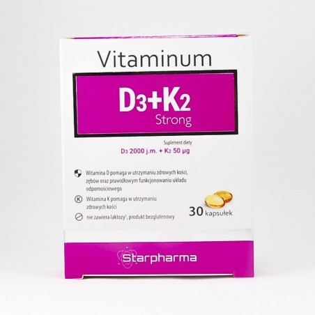  Vitaminum D3+K2 Strong 