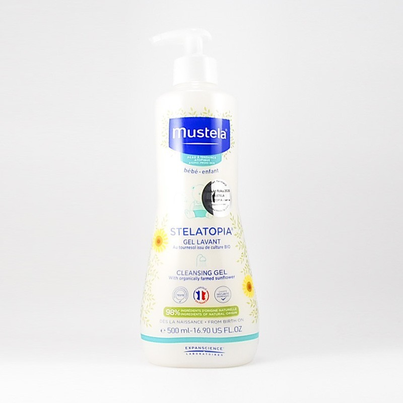  Mustela Stelatopia żel do mycia 500 ml