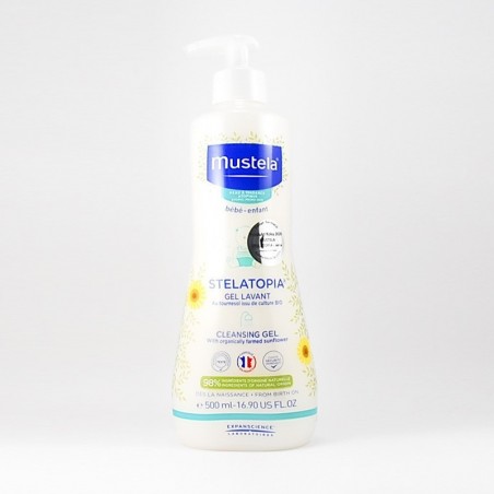  Mustela Stelatopia żel do mycia 500 ml 