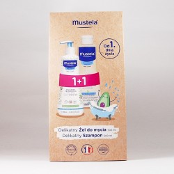 Mustela Zestaw delikatny do mycia