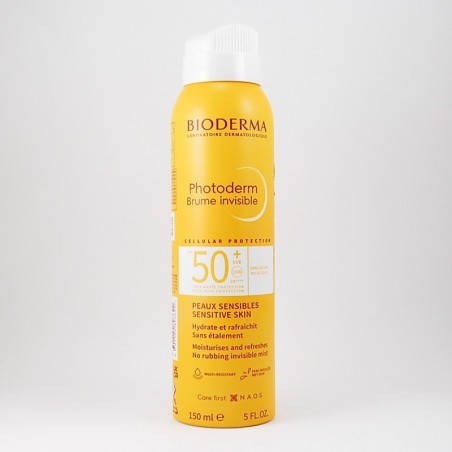  Bioderma Photoderm brume invisible SPF50+ niewidoczna mgiełka do ciała 