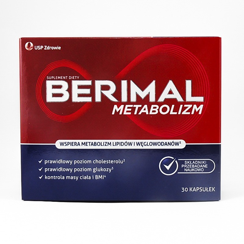  Berimal Metabolizm 30 kapsułek