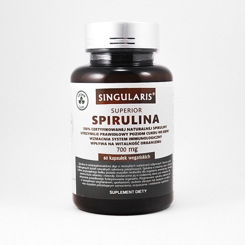  Spirulina Singularis Superior 60 kapsułek