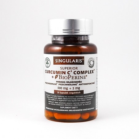 Singularis Curcumin C3 complex + bioperine Singularis Curcumin C3 complex + bioperine