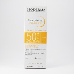 Bioderma Photoderm Aquafluide SPF 50+ Ultralekki fluid do skóry normalnej bezbarwny