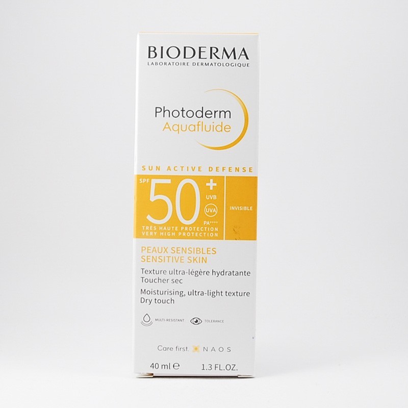  Bioderma Photoderm Aquafluide SPF 50+ Ultralekki fluid do skóry normalnej bezbarwny