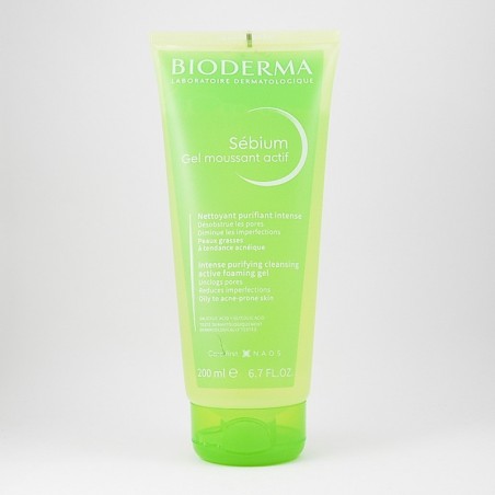  Bioderma Sebium gel moissanr actif 