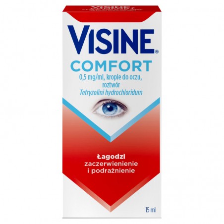  Visine Comfort krople do oczu 0,5 mg/ml, 15 ml 