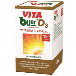 Vita Buer D3 witamina D 2000 j.m.120 kapsułek