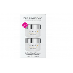 Dermedic Oilage Naprawczy krem na noc, 50 ml + 50 ml