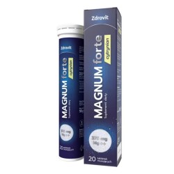 Zdrovit Magnum Forte Cytrynian 375 mg, 20 tabletek musujących