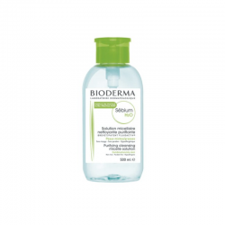 Bioderma Sebium H2O antybakteryjny płyn micelarny z pompką do mycia twarzy, 500 ml