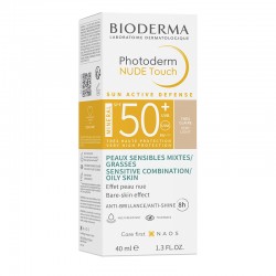Bioderma Photoderm Nude Touh mineral SPF50+ Podkład mineralny z efektem nude odcień bardzo jasny, 40 ml